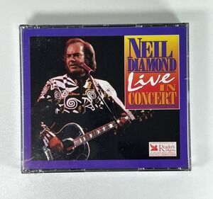 Rare 1997 Reader’s Digest Neil Diamond Live In Concert 3 CD Digitally Remastered
